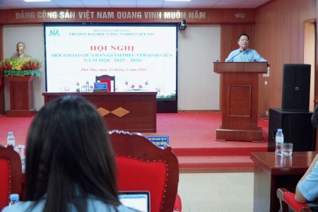 Hội nghị đối thoại giữa lãnh đạo Nhà trường và sinh viên năm 2026